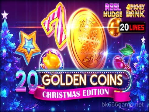 bk66 20 Golden Coins Christmas Edition